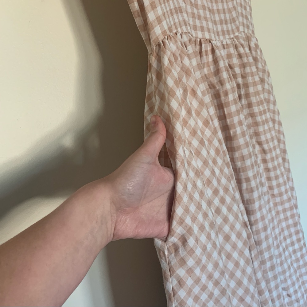 Gingham Midi Dress - Picture 6 of 13